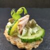 Brušeta ar pesto krēmu grilētu vistu - Image 3