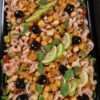 Cēzara salāti ar marinētām garnelēm un avokado (1 kg) - Image 4