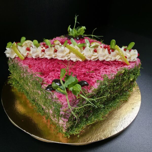 Tunča torte ar olu un krabju krēmu - Image 3