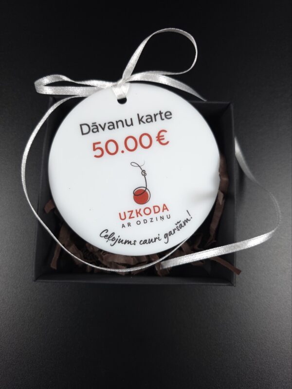 Dāvanu karte – 50 €